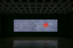 Art Gallery of New South Wales, Semiconductor, 'Where Shapes Come From' (2016). Two-channel HD video. 8:55 mins. Installation view: 21st Biennale of Sydney, Art Gallery of New South Wales, Sydney (16 March–11 June 2018). Courtesy the artists. Photo: Document Photography.